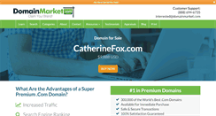Desktop Screenshot of catherinefox.com